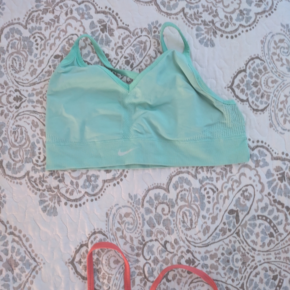 Nike Light Green Sports Bra